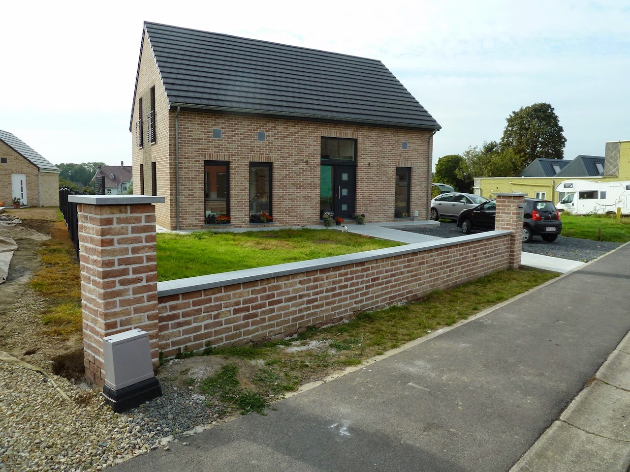 Cloture devant maison