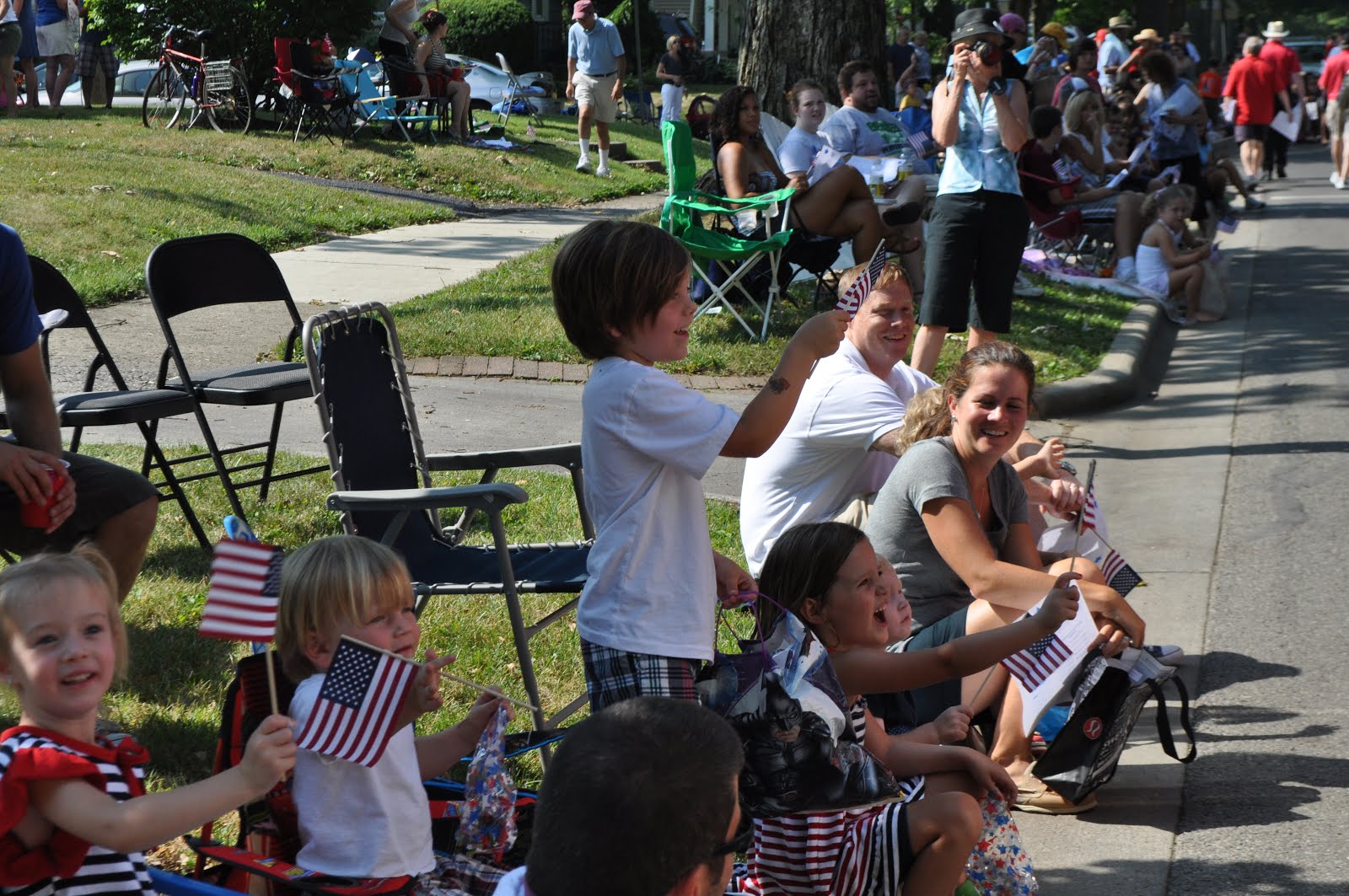 The Myser Boys July 4th Parade, Bexley.