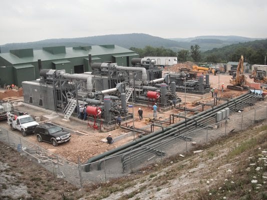 Natural Gas Pipeline Compressor Stations and Major Natural Gas