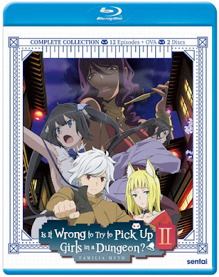 Is It Wrong To Try To Pick Up Girls In A Dungeon Season 2 Bluray