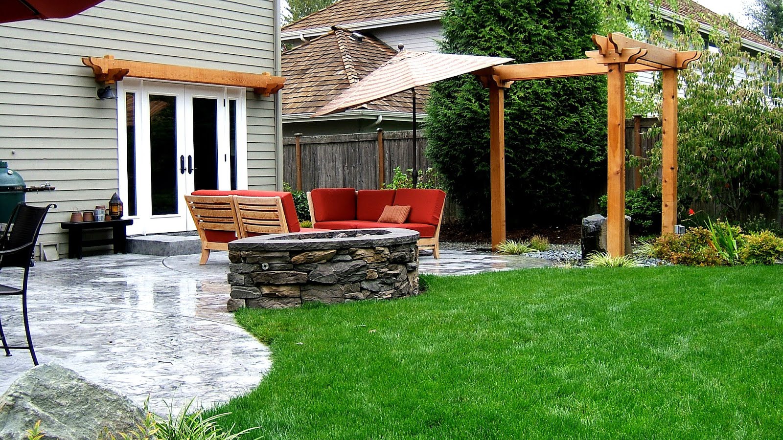 Backyard Landscaping With Fire Pit - Fire Choices