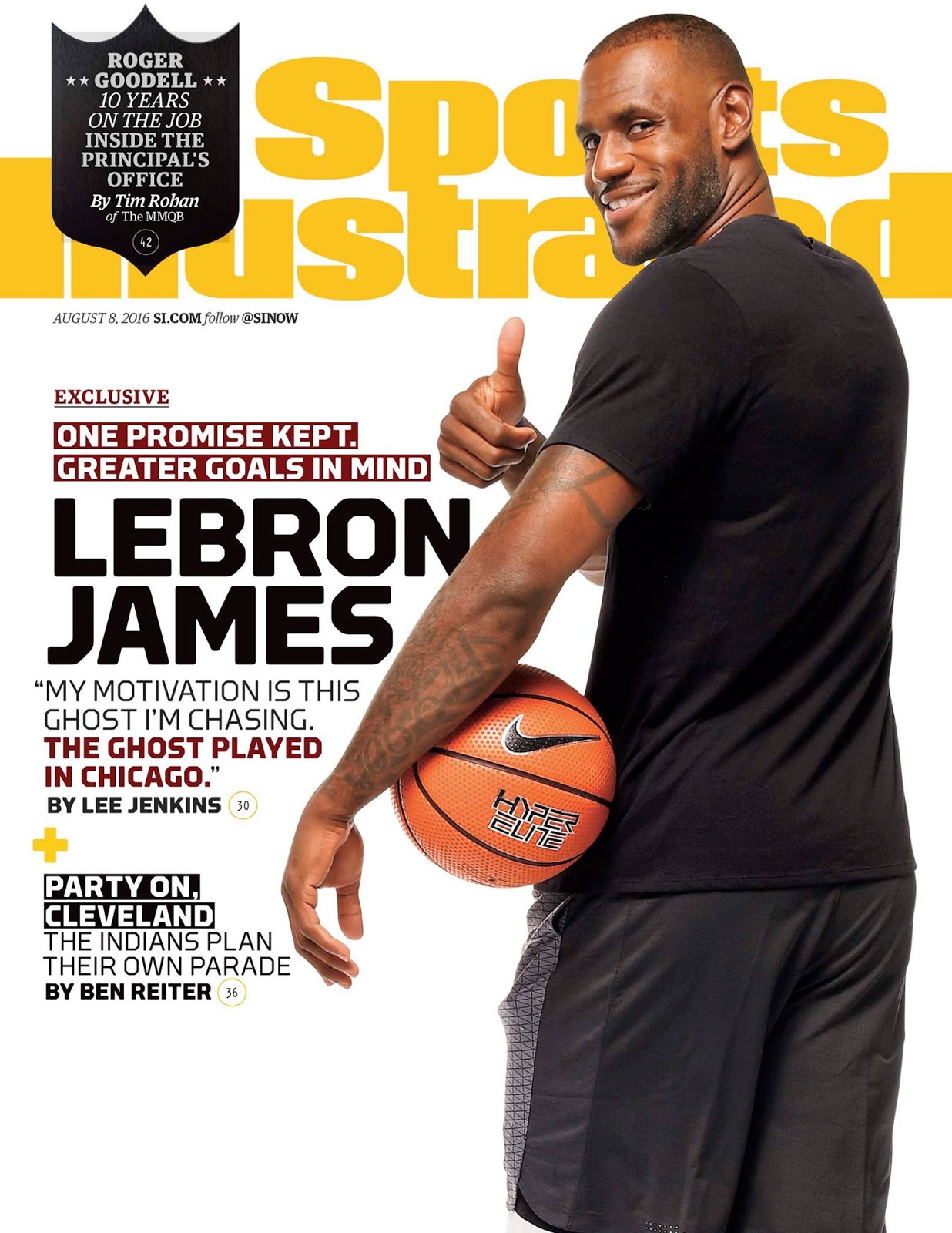 Crazy cool groovy!!!: lebron james on sports illustrated mag!!!