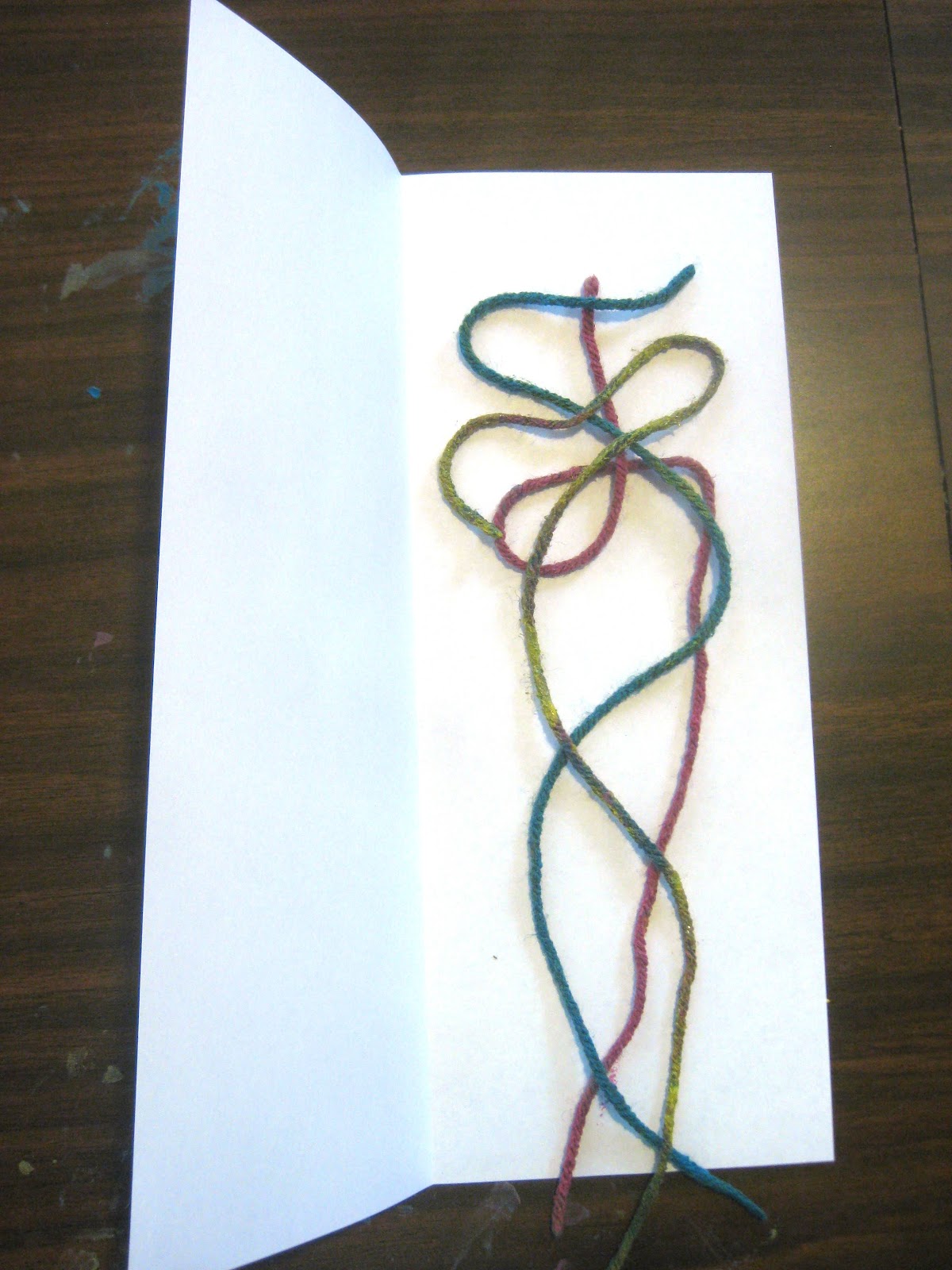 String Painting Art For Preschoolers | Preschool Powol Packets