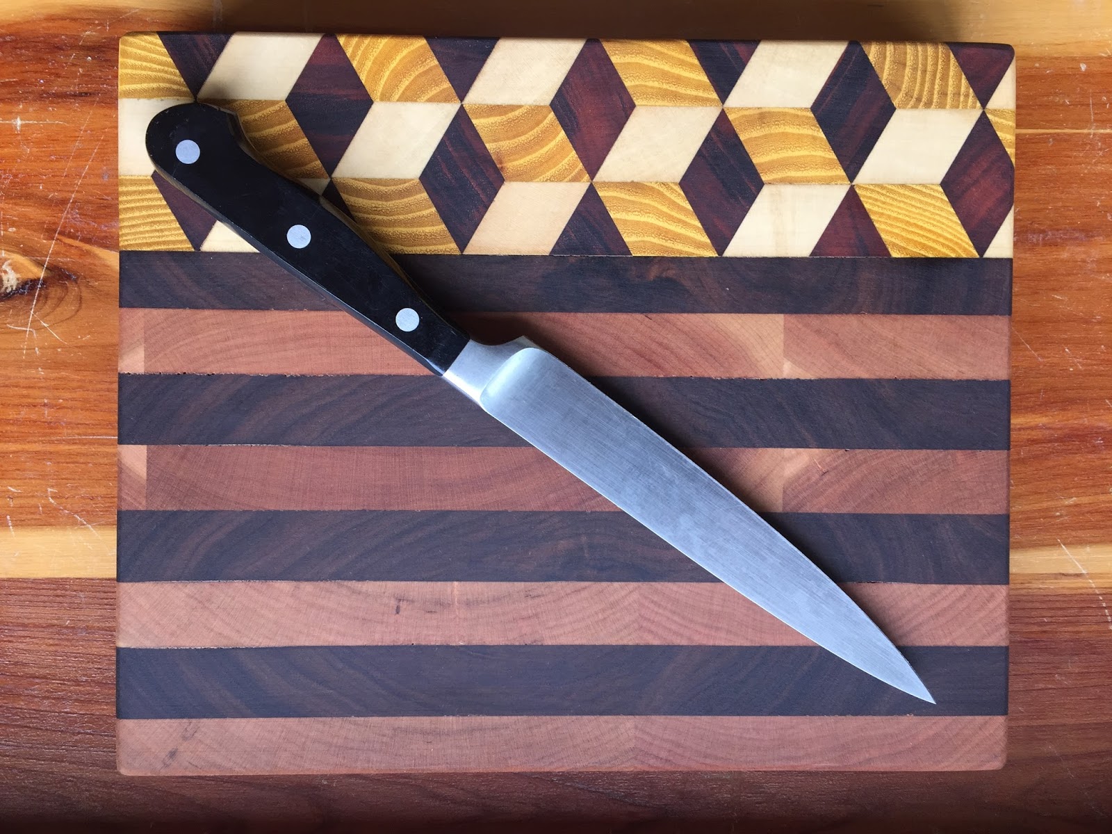 MIXED DESIGN End Grain Cutting Boards (ALL SOLD)
