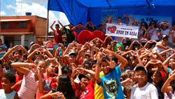 A CIDADE DO NOVO GAMA-GO RECEBEU O PROJETO AMOR EM AÇÃO DE BRAÇOS ABERTOS.