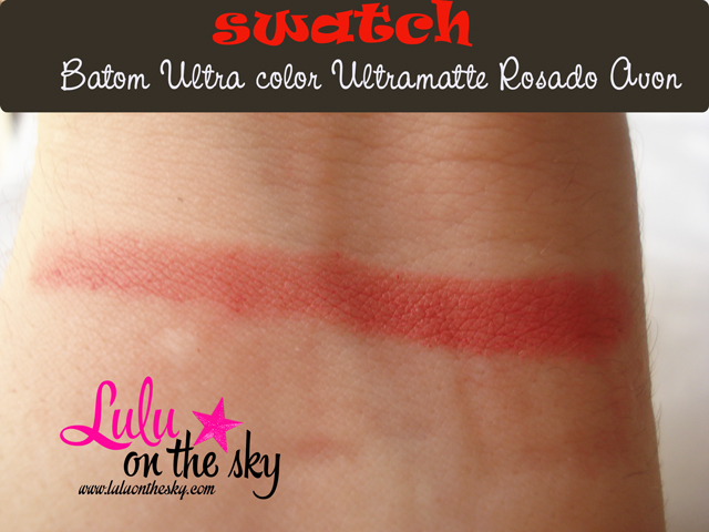Resenha: Batom Ultra Color Ultramatte Rosado Avon - blog luluonthesky