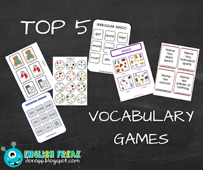 vocabulary games vocabulary games