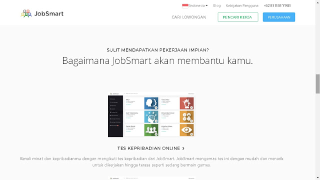 layanan untuk individu atau kandidat pelamar Jobsmart layanan untuk individu atau kandidat pelamar Jobsmart