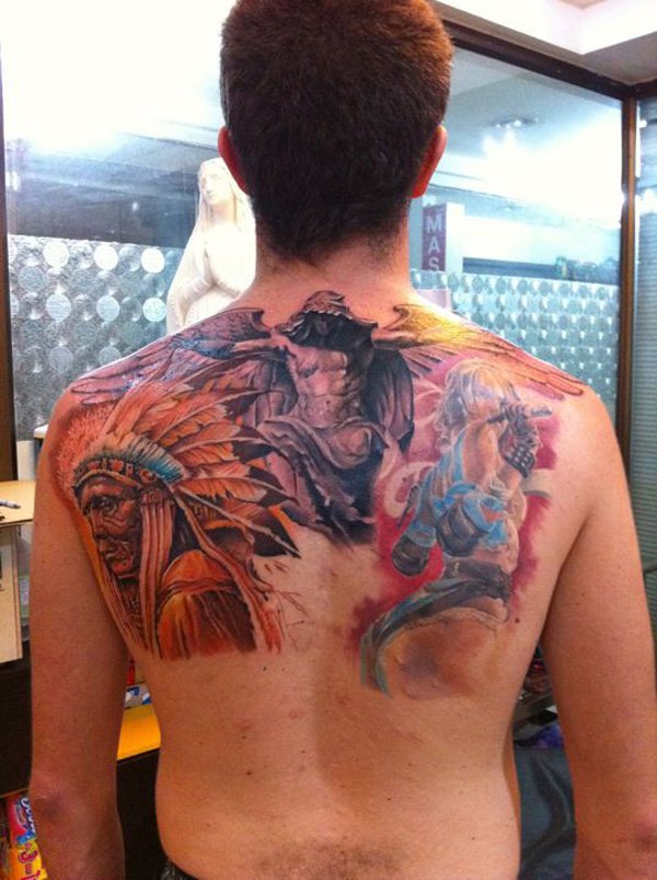 tatuagem índio tatuagem índio
