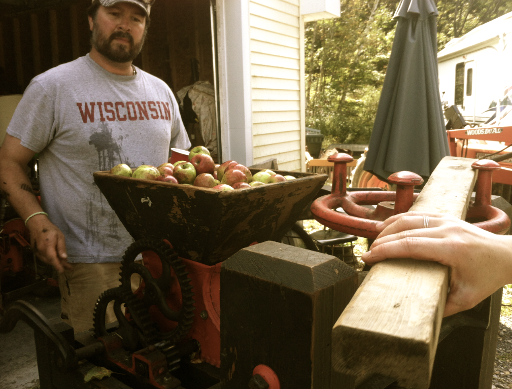 coldantlerfarm Cider Pressing!