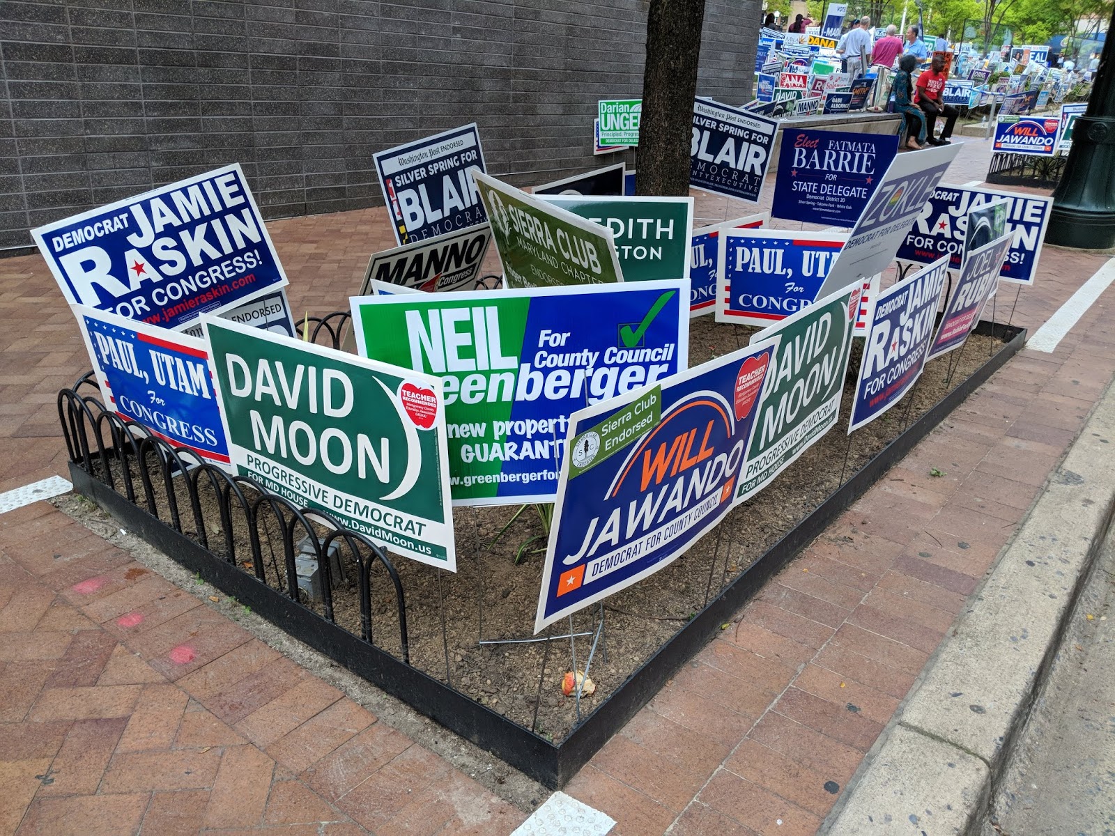 Robert Dyer Bethesda Row Montgomery County election results capped