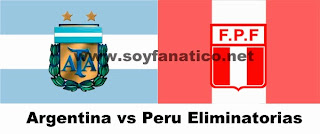 Selección vs Argentina vs Selección Perú Eliminatorias 2016