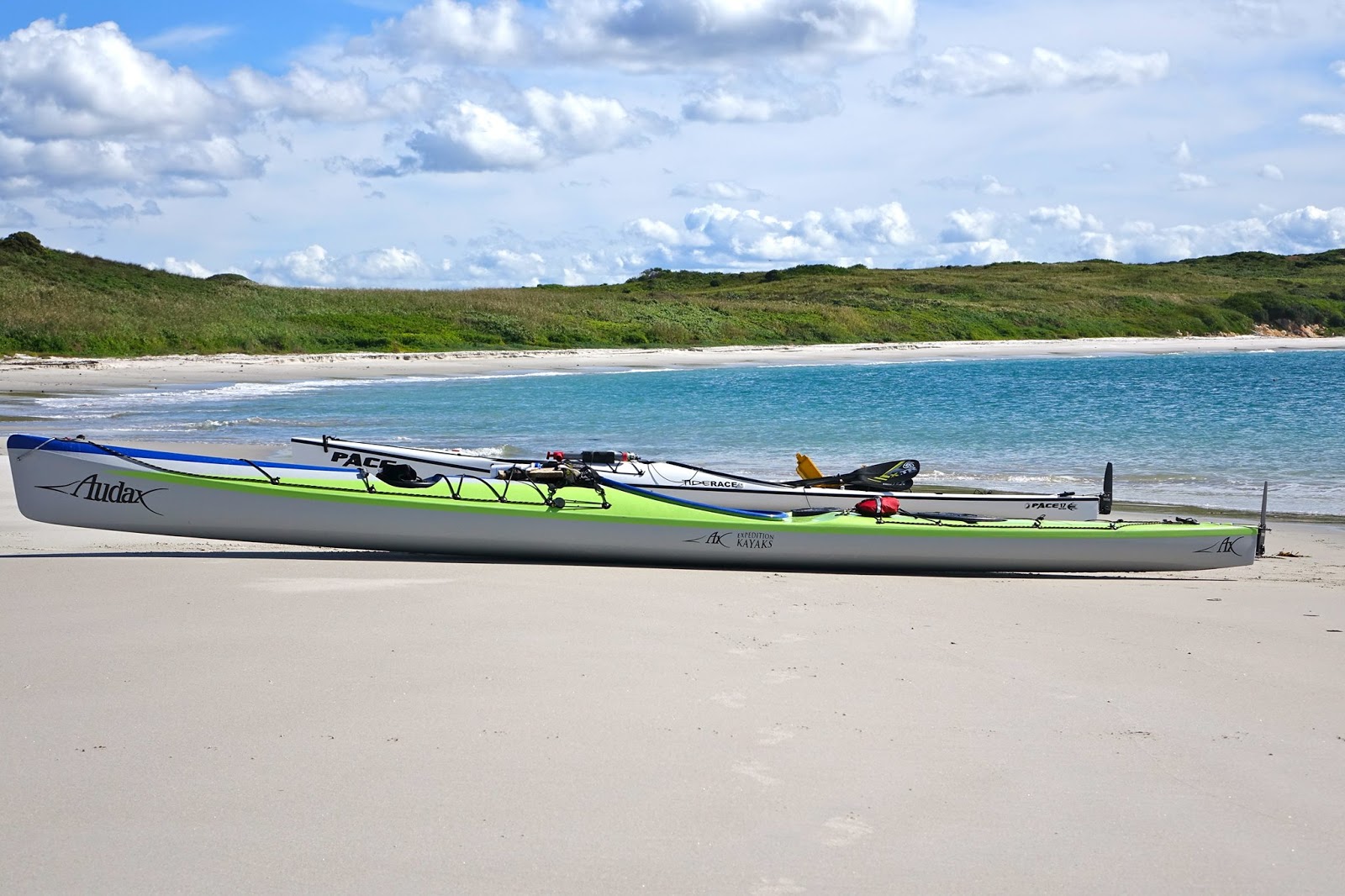 Expedition Kayaks Audax Speed test