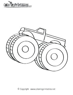 monster truck coloring pages to print | FCP