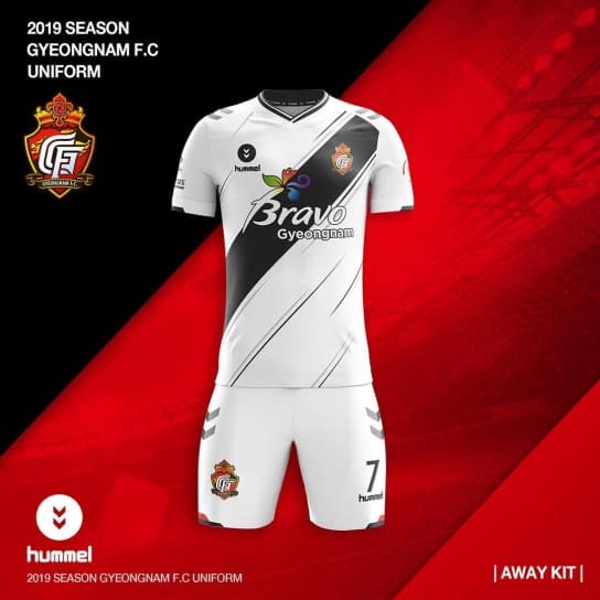 慶南FC 2019 ユニフォーム-アウェイ