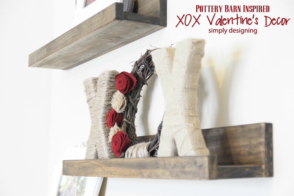 Pottery Barn Inspired Valentine’s Day Wreath - Infarrantly Creative
