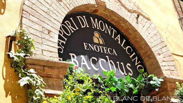 Enoteca Bacchus, Montalcino - www.blancdeblancs.fi