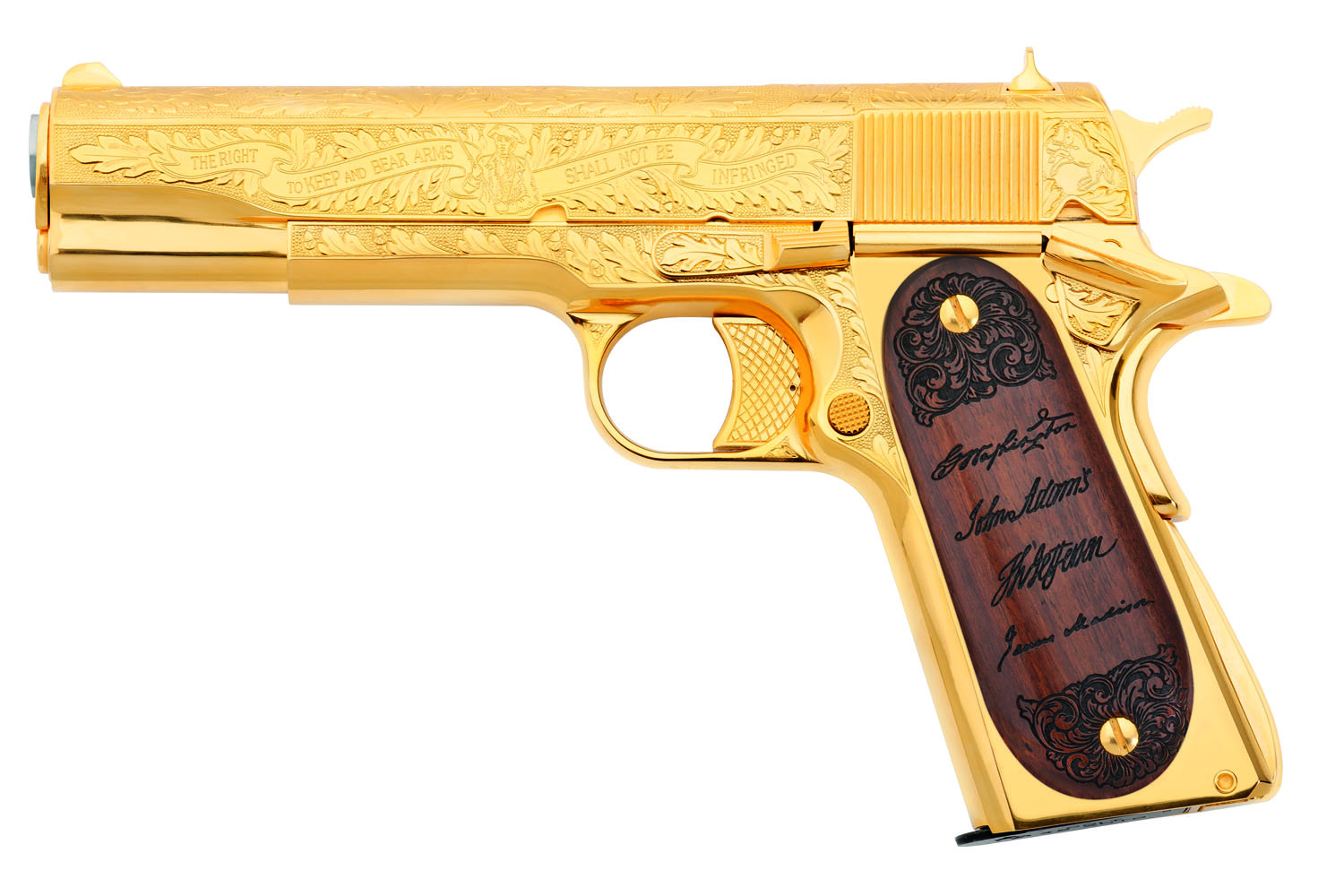 Gold guns. Colt m1911. Кольт м1911 наградной.