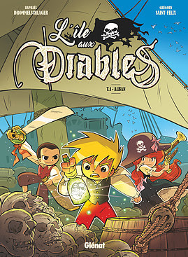 L'île aux diables - Tome 1 - Alban chez Glénat BD
