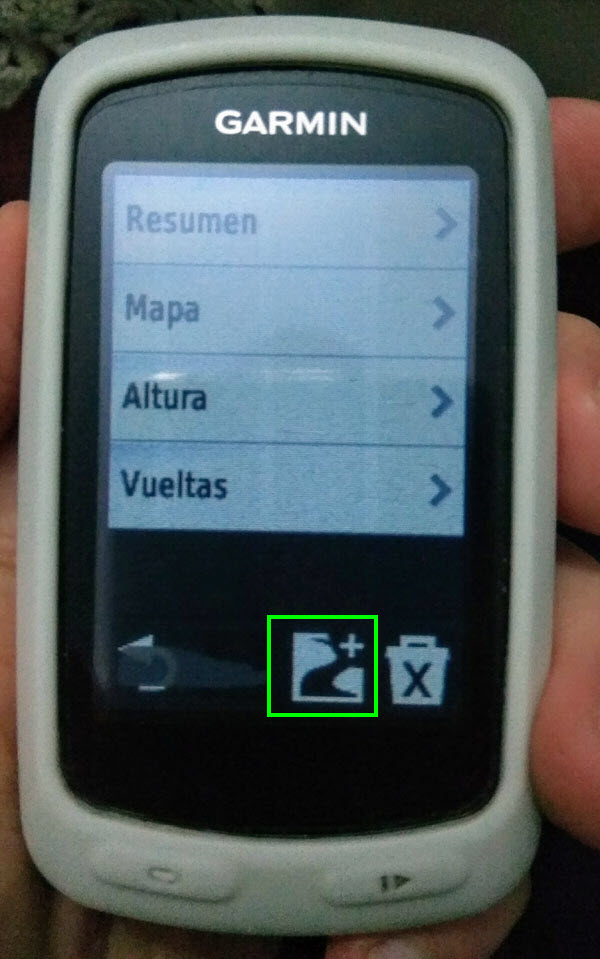 Cómo seguir rutas o tracks en
