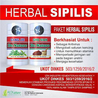 Obat Penyakit Sipilis Herbal Resep Dokter pada Pria