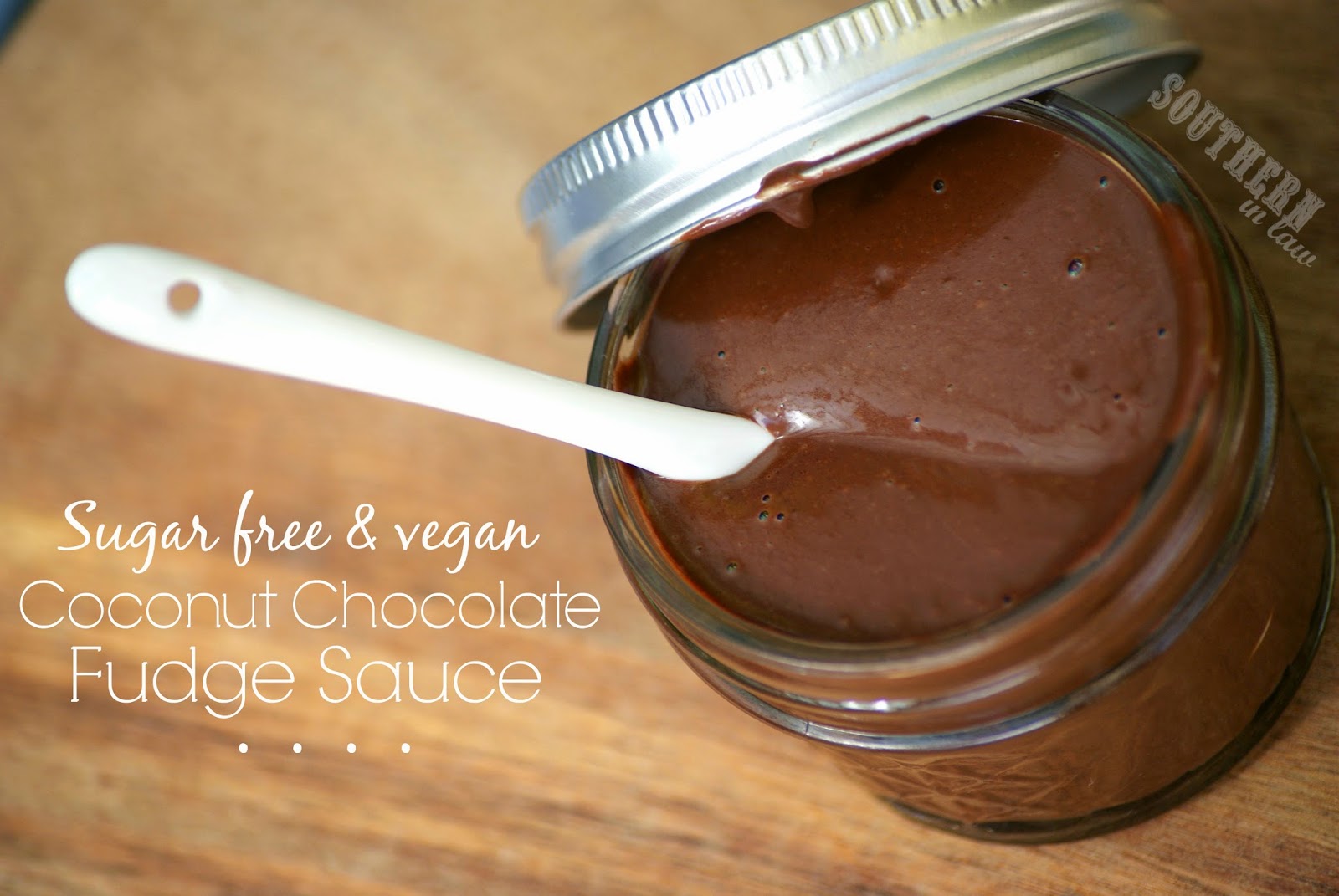 Sugar Free Chocolate Fudge Sauce Recipe - Healthy, Gluten Free, Vegan 