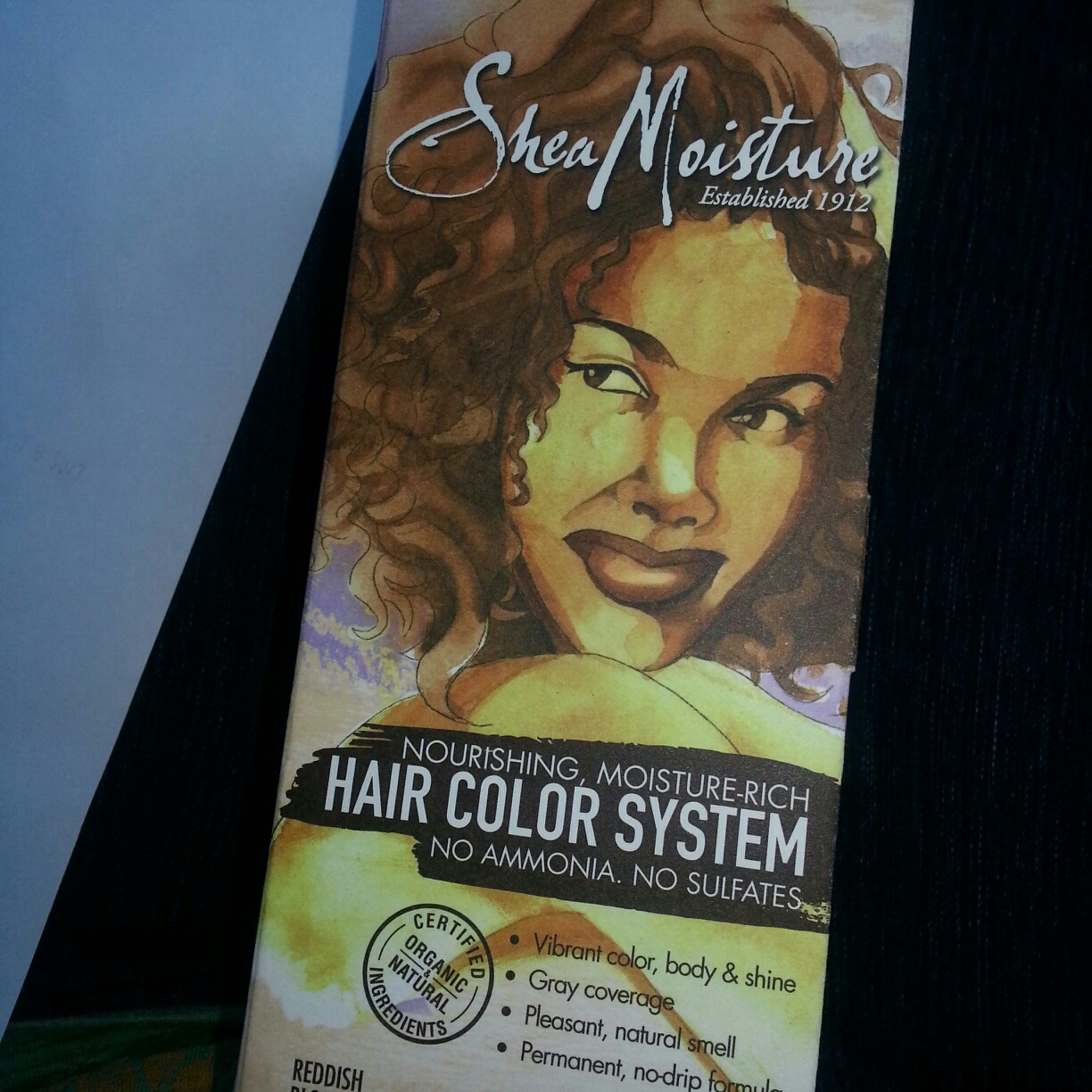 Shea Moisture Hair Color System Reddish Blond