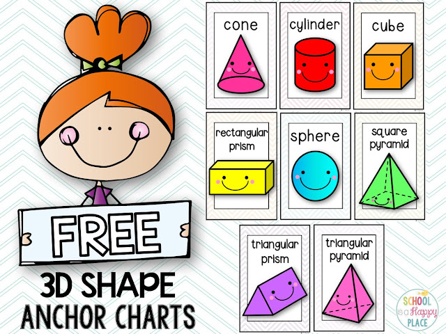 School Is a Happy Place: You Better Shape Up: Activities for 2D and 3D