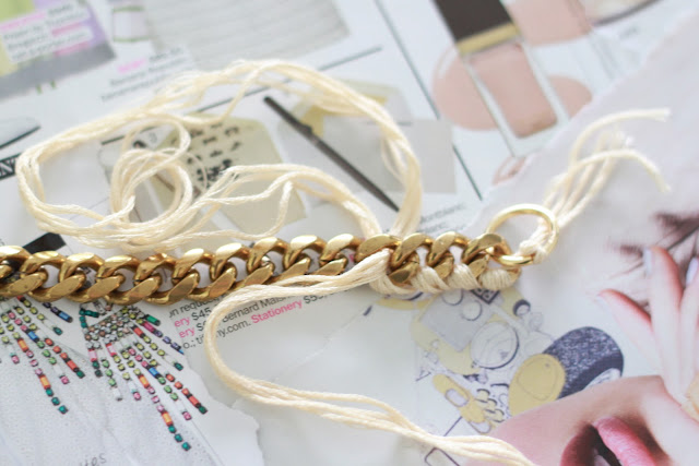 DIY Aurelie Bidermann Inspired Chain Necklace