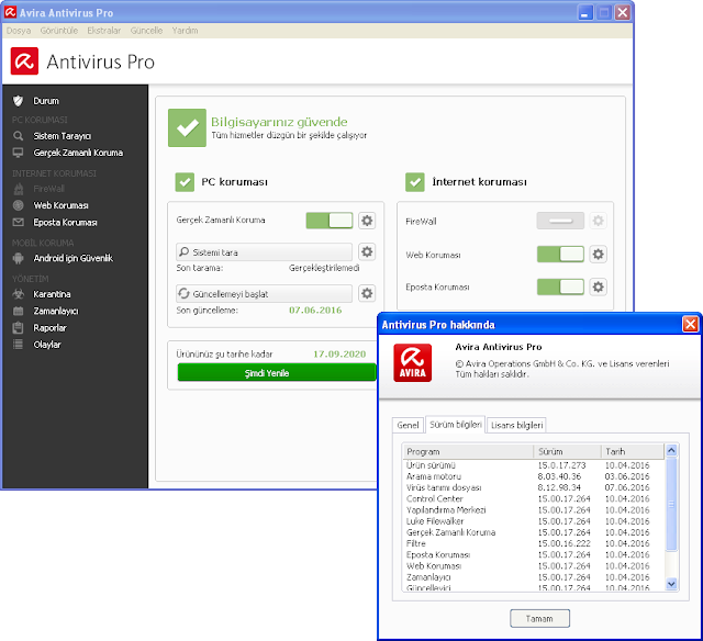 avira antivirus pro avira antivirus pro indir full türkçe