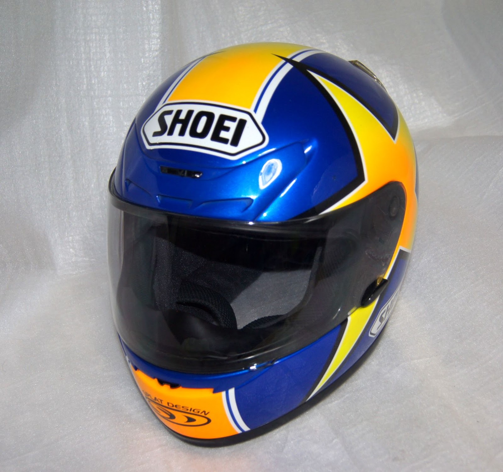 samurai‐bikers SHOEI Racing HELMET X8SP James Haydon official replica