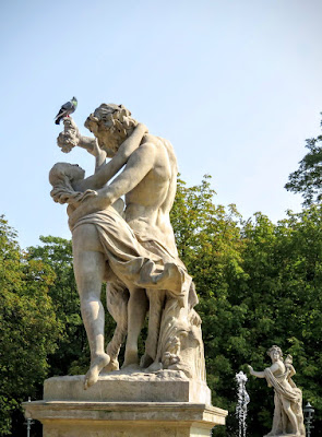 Sculptures in Łazienki Park in Warsaw, Poland