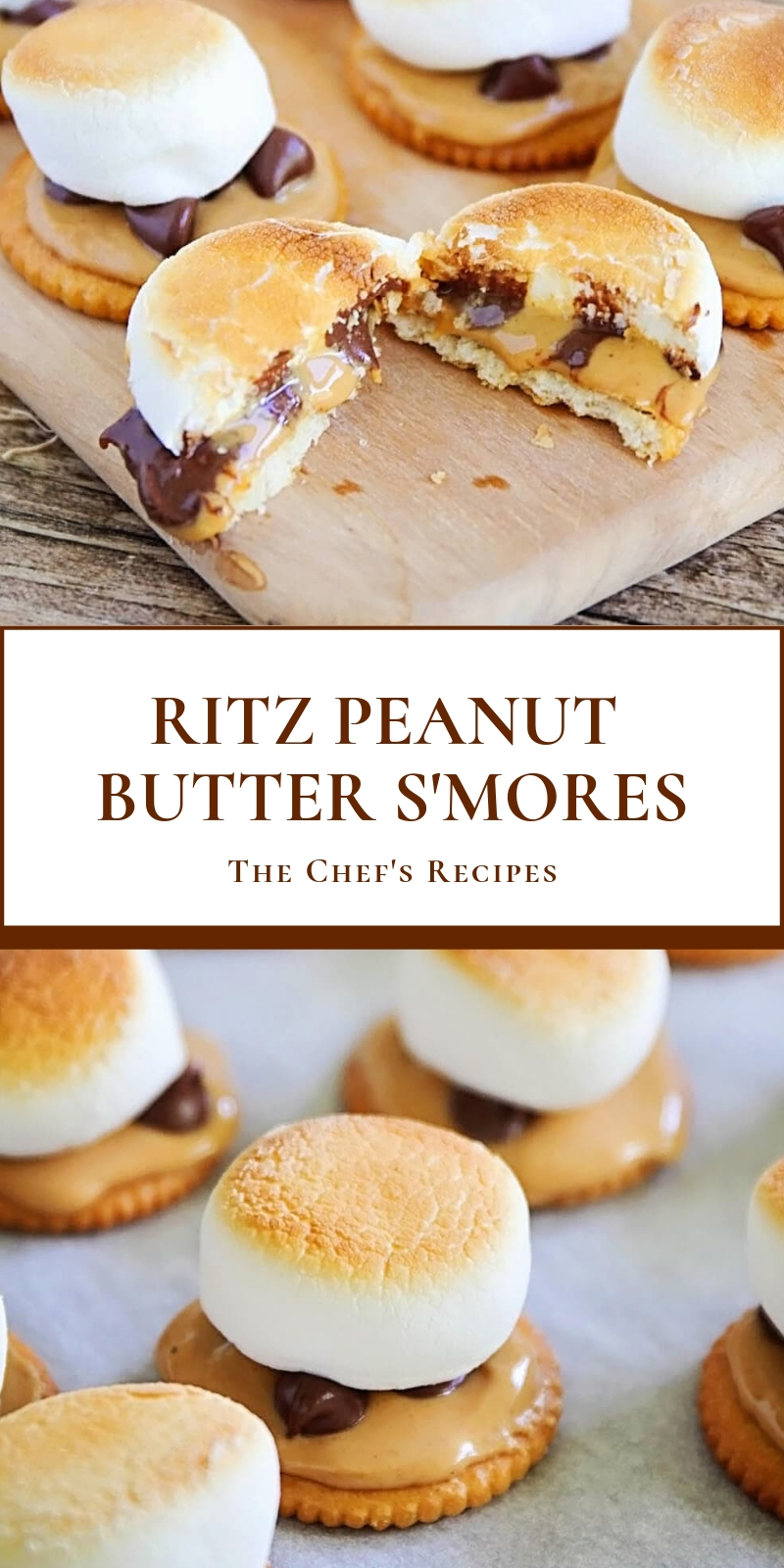 RITZ PEANUT BUTTER S'MORES RITZ PEANUT BUTTER S'MORES