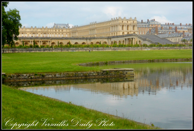 Versailles palace château orangerie swiss lake
