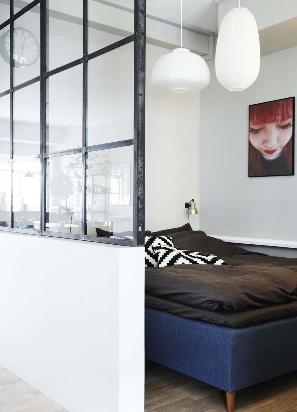 Lei living: skillevægge af glas