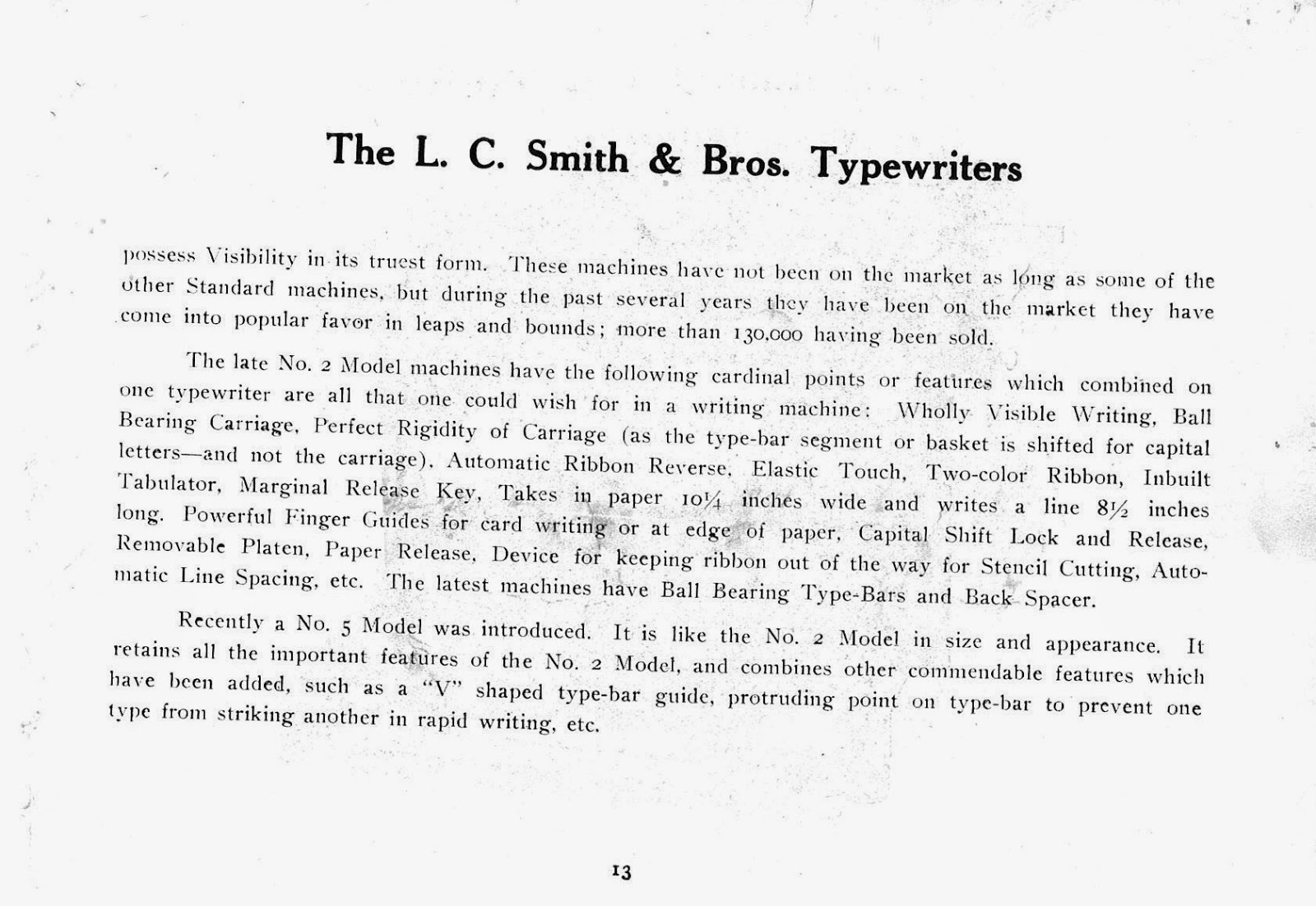 oz.Typewriter Facts About Typewriters From 100 Years Ago