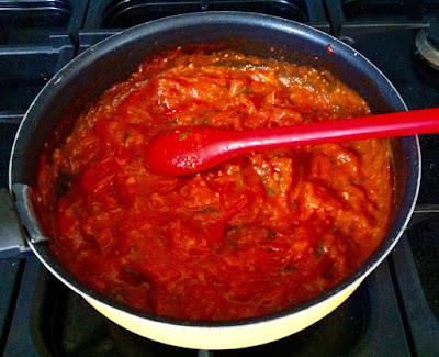 sauce tomate au chorizo alt="sauce tomate au chorizo"
