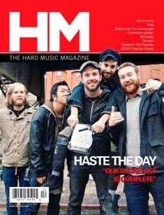HM Magazine. The hard music magazine 148 - April to June 2011 | ISSN 1066-6923 | TRUE PDF | Mensile | Musica | Metal | Rock | Recensioni
HM Magazine is a monthly publication focusing on hard music and alternative culture.
The magazine states that its goal is to «honestly and accurately cover the current state of hard music and alternative culture from a faith-based perspective.»
It is known for being one of the first magazines dedicated to covering Christian Metal.
The magazine's content includes features; news; album, live show and book reviews, culture coverage and columns.
HM's occasional «So and So Says» feature is known for getting into artists' deeper thoughts on Jesus Christ, spirituality, politics and other controversial topics.