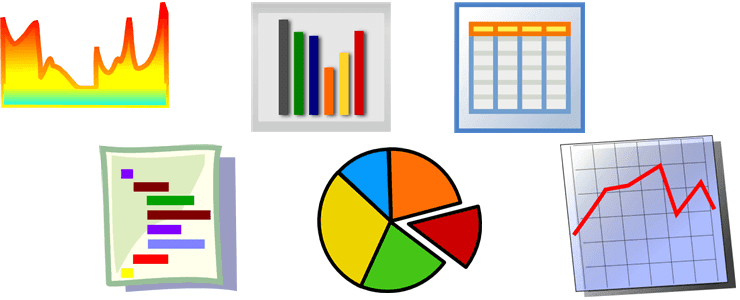 Sketch of tables and charts