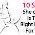 10 Sign She or He Is The Right Match For You