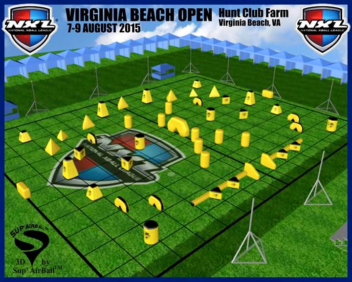 NXL Layout Virginia Beach Open 7/9 agosto Portal Paintball Argentina