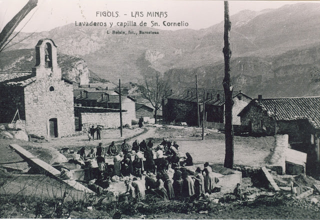 iglesia Colonia Sant Corneli lavadero figols las minas 