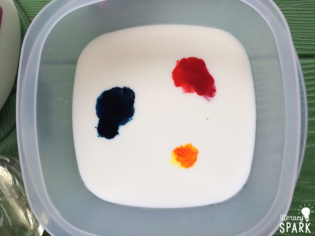 Have you ever made a rainbow with milk?  It’s such a fun and simple experiment to do with kids.  I created a free procedural text article with the materials and directions listed for students to follow themselves.  Why not study procedural text in context by actually following a procedure?!Have you ever made a rainbow with milk?  It’s such a fun and simple experiment to do with kids.  I created a free procedural text article with the materials and directions listed for students to follow themselves.  Why not study procedural text in context by actually following a procedure?!  Perfect rainbow themed activity for St. Patrick's Day.