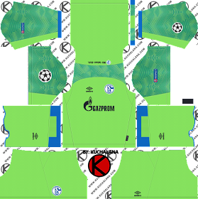Schalke 04 2018/19 UCL Kit - Dream League Soccer Kits