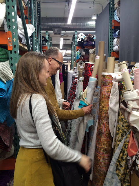 Diary of a Chain Stitcher: Shopping the Garment District in NYC