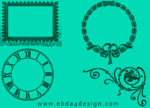 تحميل فرش إطارات مزخرفة للفوتوشوب Decorative Frames Photoshop Brushs Download تحميل فرش إطارات مزخرفة للفوتوشوب Decorative Frames Photoshop Brushs Download