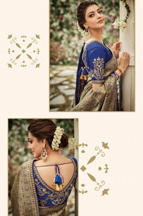 Kajal Aggarwal in Saree photos