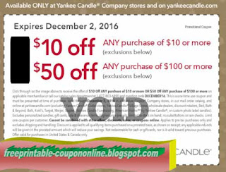 Yankee candle coupons printable 2018