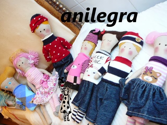 Anilegra moda para muñecas: Hacemos la ropa nuestras muñecas de trapo Burda , pantalón camiseta y medias (entrada programada)