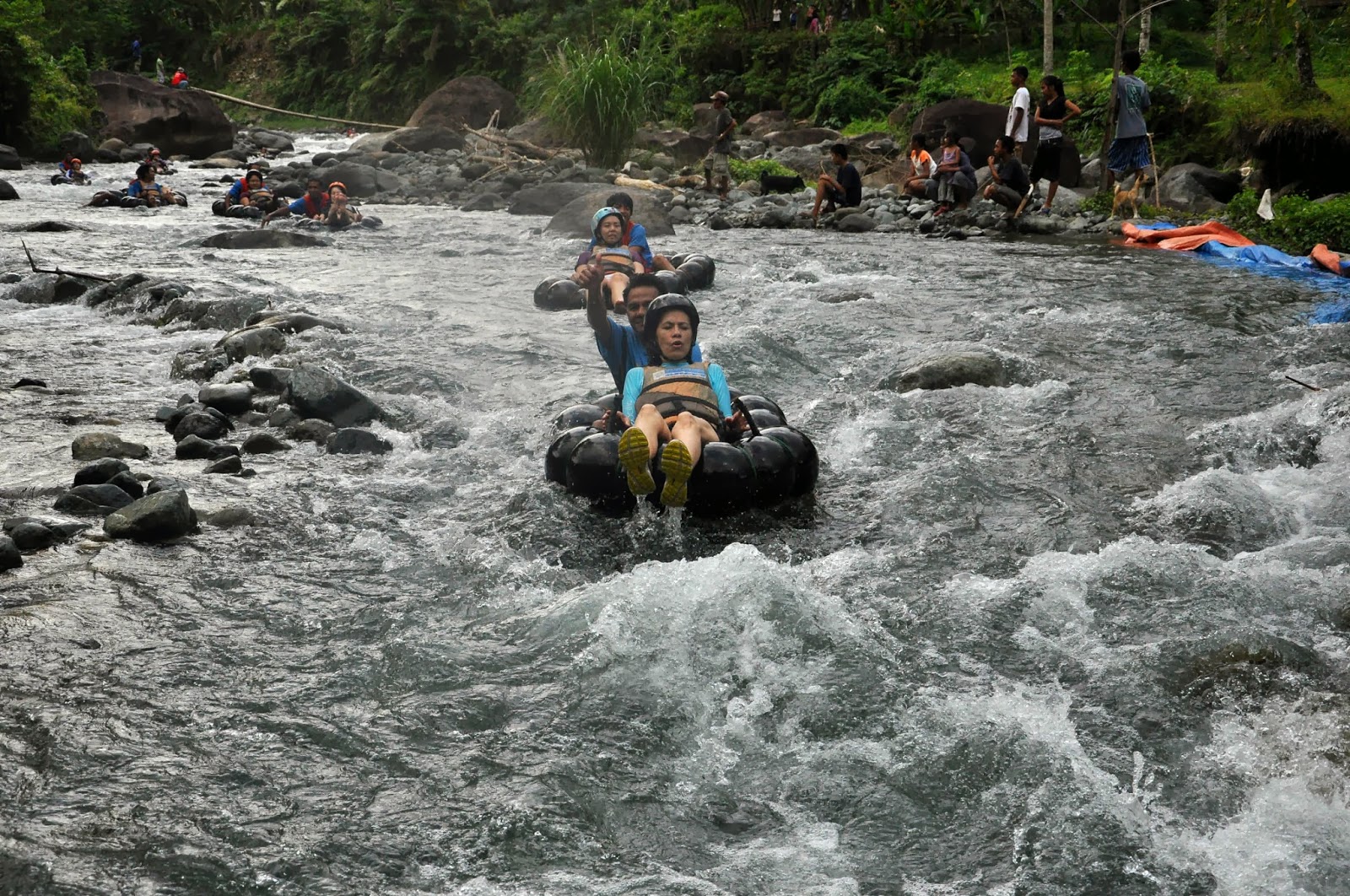 Sarangani Today Gina Lopez tries water tubing adventure